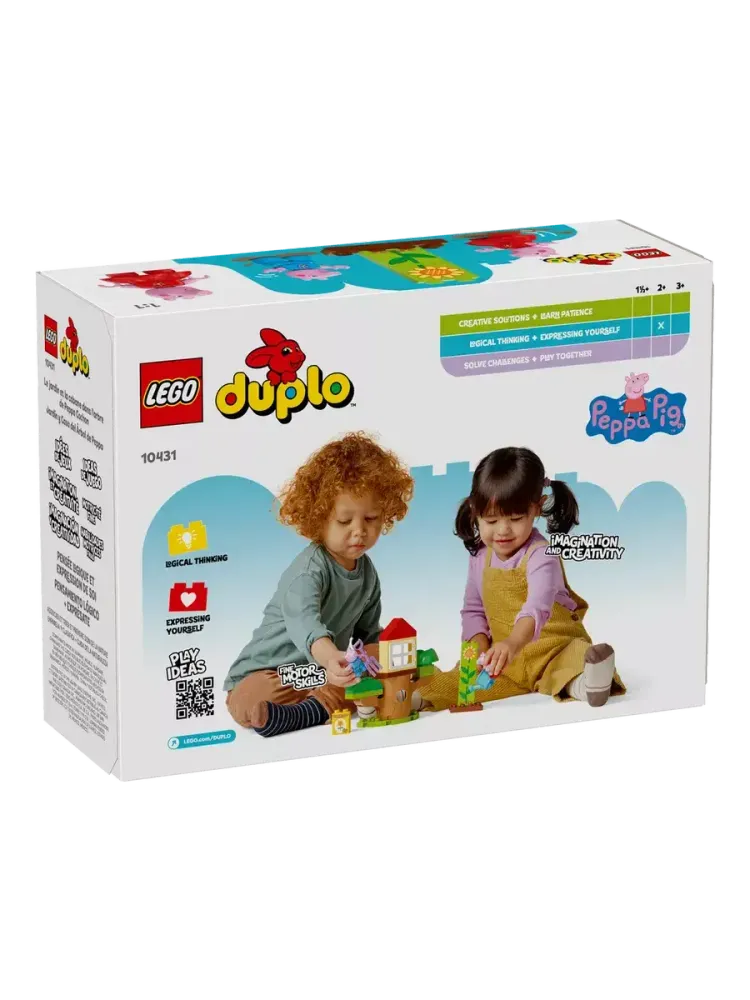 Конструктор Duplo 10431 Свинка Пеппа: сад и домик на дереве