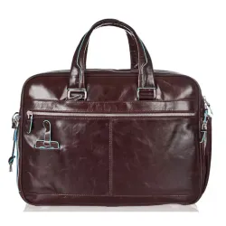 Сумка мужская Piquadro Blue Square из коричневой кожи (CA2765B2/MO)