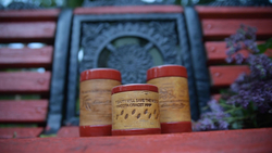 Малая фарфоровая пиала или миска для завтрака с берестой. Коллекция Достоевская или Старорусская