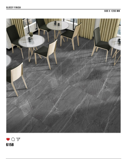 Керамогранит glossy №2 60х120, 6158