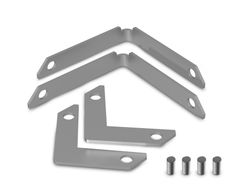 Ambrella Комплект угловых вертикальных и горизонтальных соединителей 90° для шинопровода Magnetic standard 48V 10mm 4шт Track System GL2015