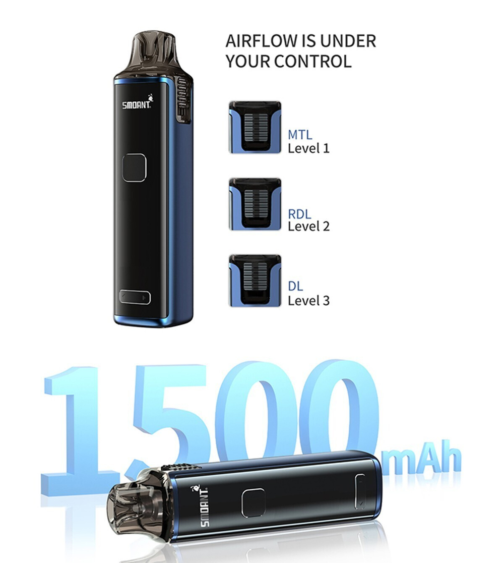 Smoant Charon T50 Pod 1500mAh 50W Kit