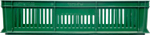 Ящик перфорированный 600×400×140, арт.: 705.01.01, объём 27, синий, код: 16608