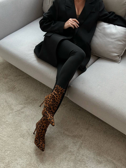 Ботильоны из эко замши