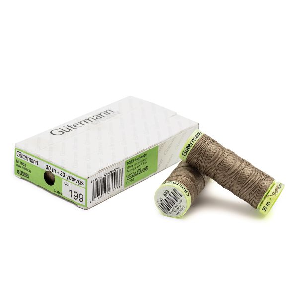 Нитки отделочные Gutermann Top Stitch 30 (30 метров), 5 кат. | 199 мускатный орех