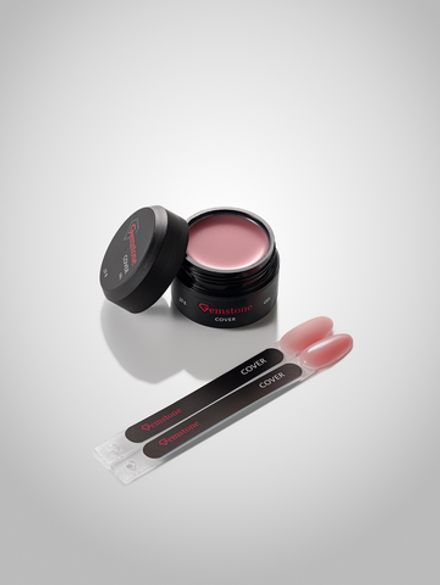 Gemstone Гель моделирующий Hema free, 30 мл Cover Натуральный (холодный розовый подтон)