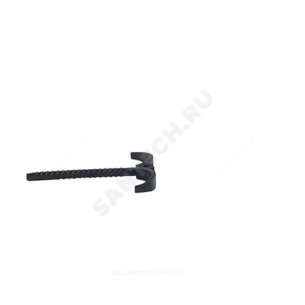 Крюк двухсторонний L=12см для труб Дн 10-32 Rehau 12657091001