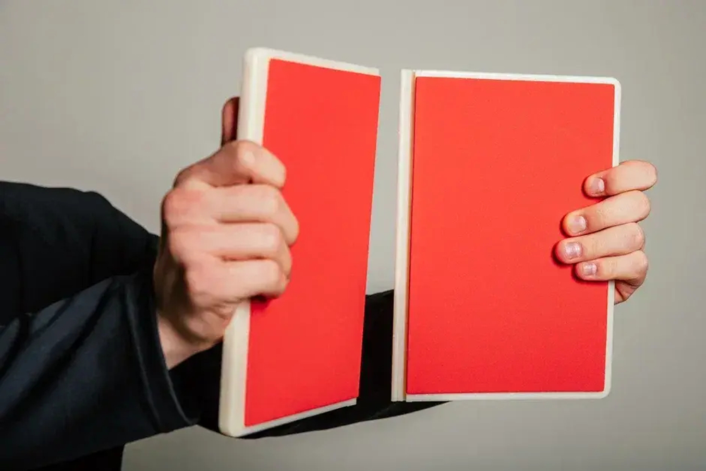 Доска для разбивания многоразовая красная 12 мм