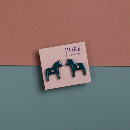 Серьги - Символ Года - Винтаж