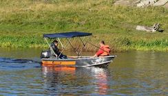 Алюминиевая лодка Wellboat-36