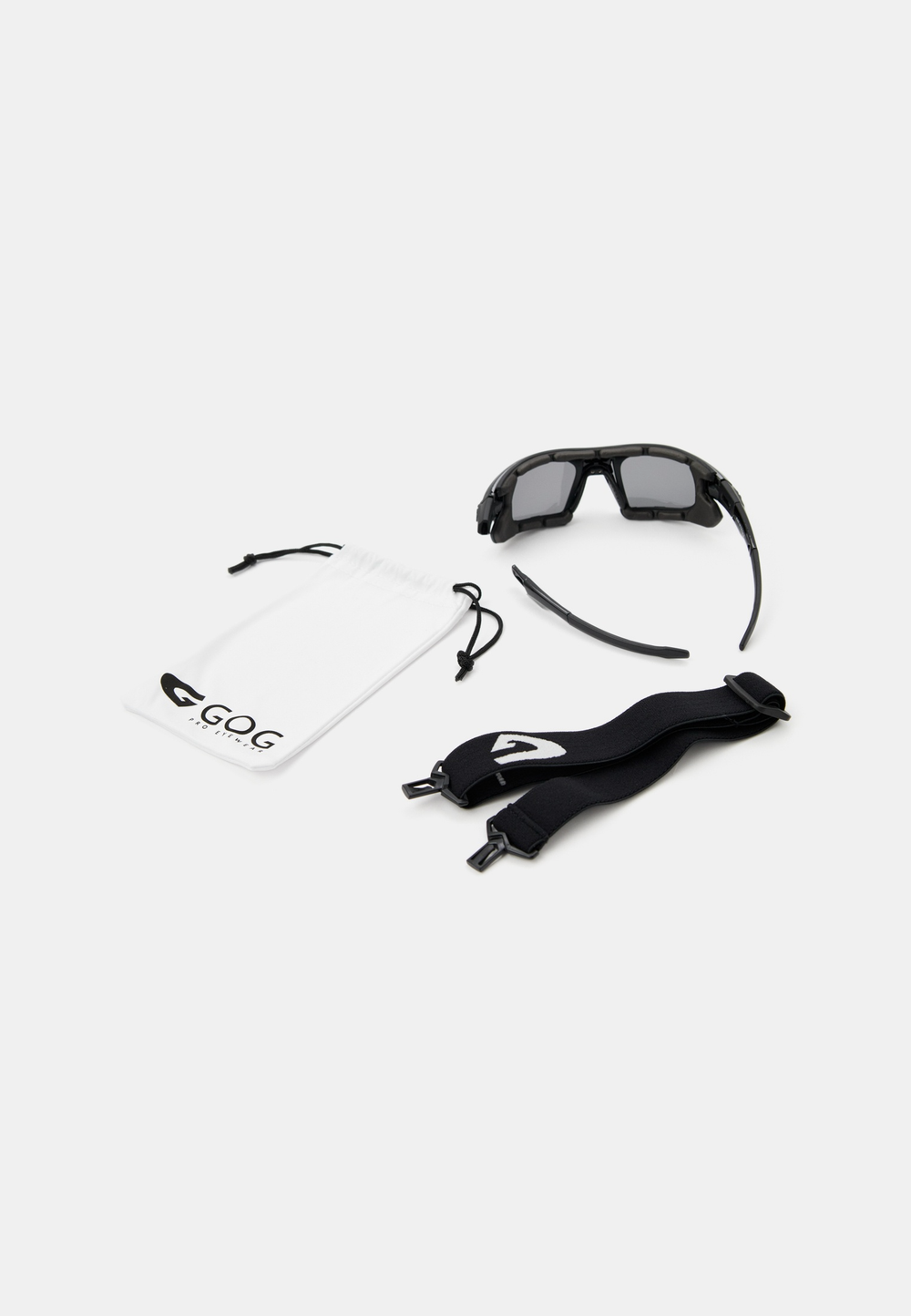 Спортивные очки GOG Glaze / Black / Polarized Smoke Lens