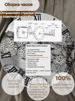 Настенные часы ручной работы подарочные из смолы