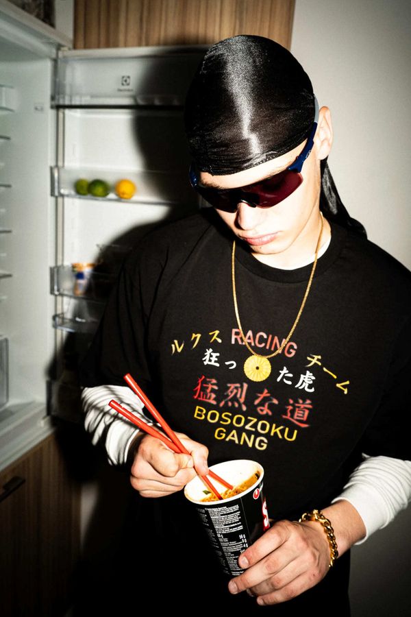 Футболка Bosozoku черная - фото 2