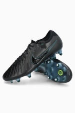Бутсы Nike Tiempo Legend 10 Elite SG-Pro Anti Clog - черный
