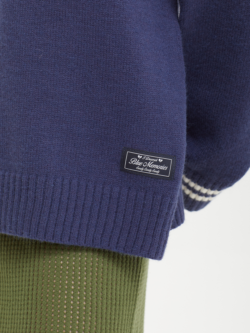 Женский Свитер Knit Hockey Jersey Navy