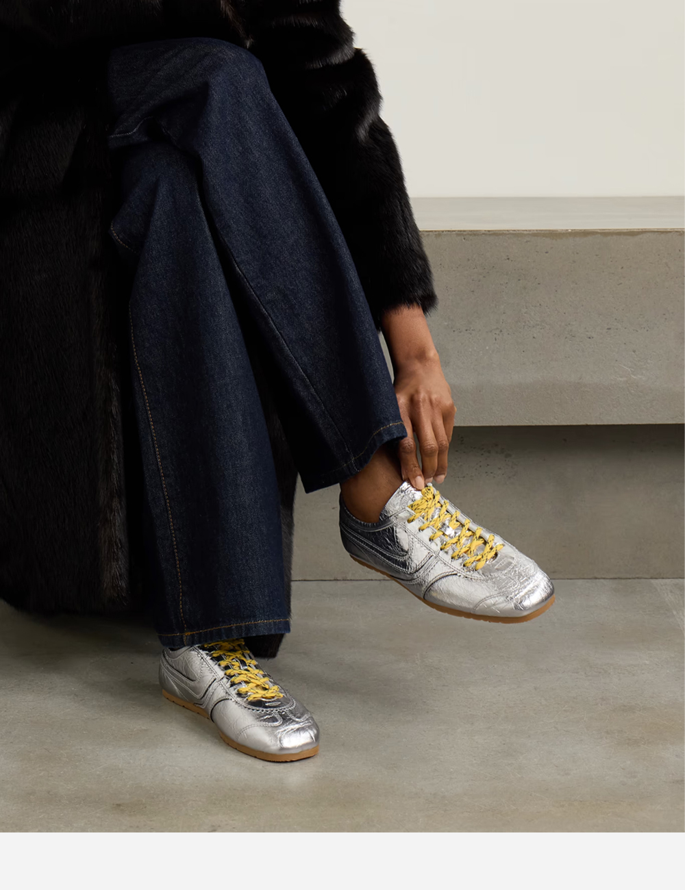 Dries Van Noten Suede "SIlver" (WS251-1160-952)