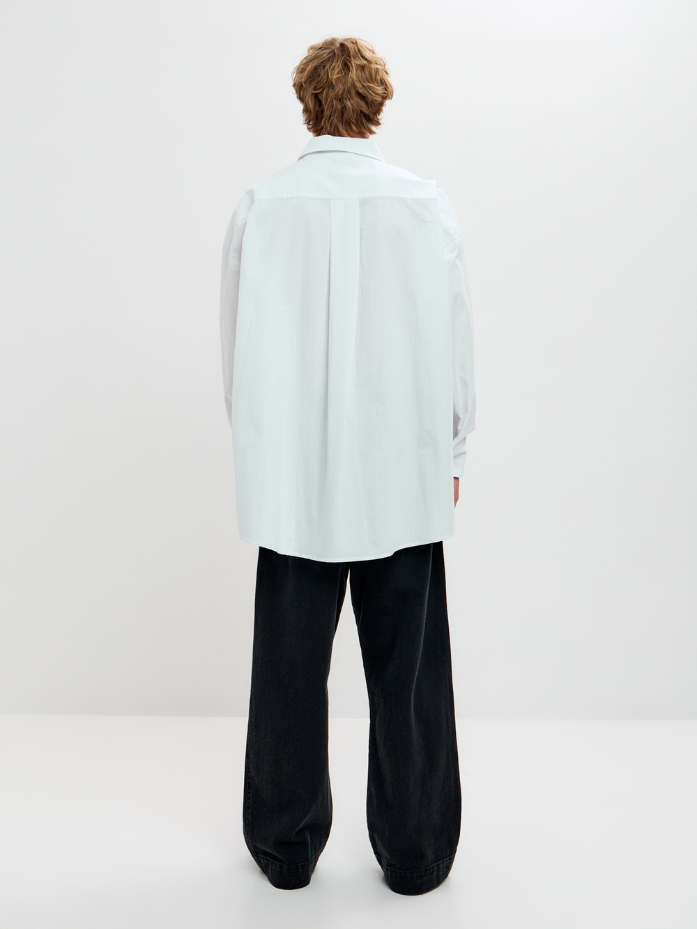 Рубашка мужская LONG белая