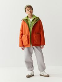 Джоггеры оверсайз "Пепел" с карманами утепленные 7+