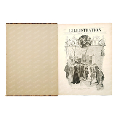 [Подшивка журнала] L’illustration, 1904. – № 3175-3200 (январь-июнь).