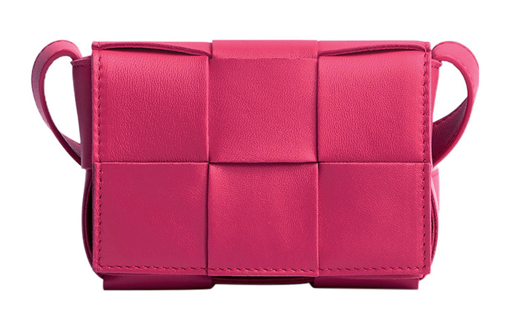 Bottega Veneta Candy Cassette Bag Cranberry