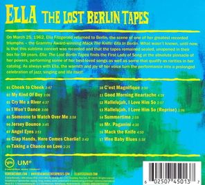 Ella Fitzgerald / The Lost Berlin Tapes (CD)