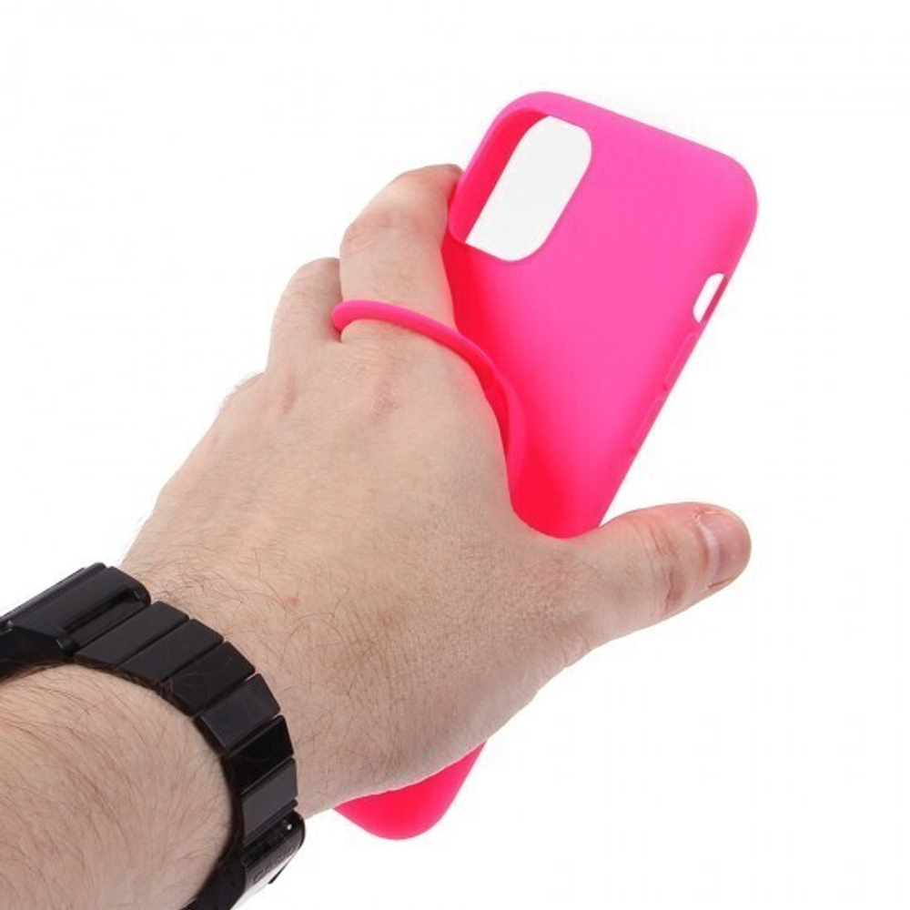 Чехол ТПУ с держателем-кольцом для iPhone 11 Pro, 011459 Темно-синий