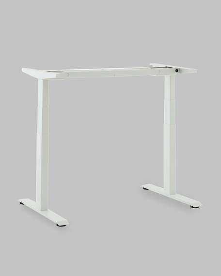 Подстолье для стола с электроприводом и регулировкой высоты, 2 мотора, память 4 уровня высоты, белый