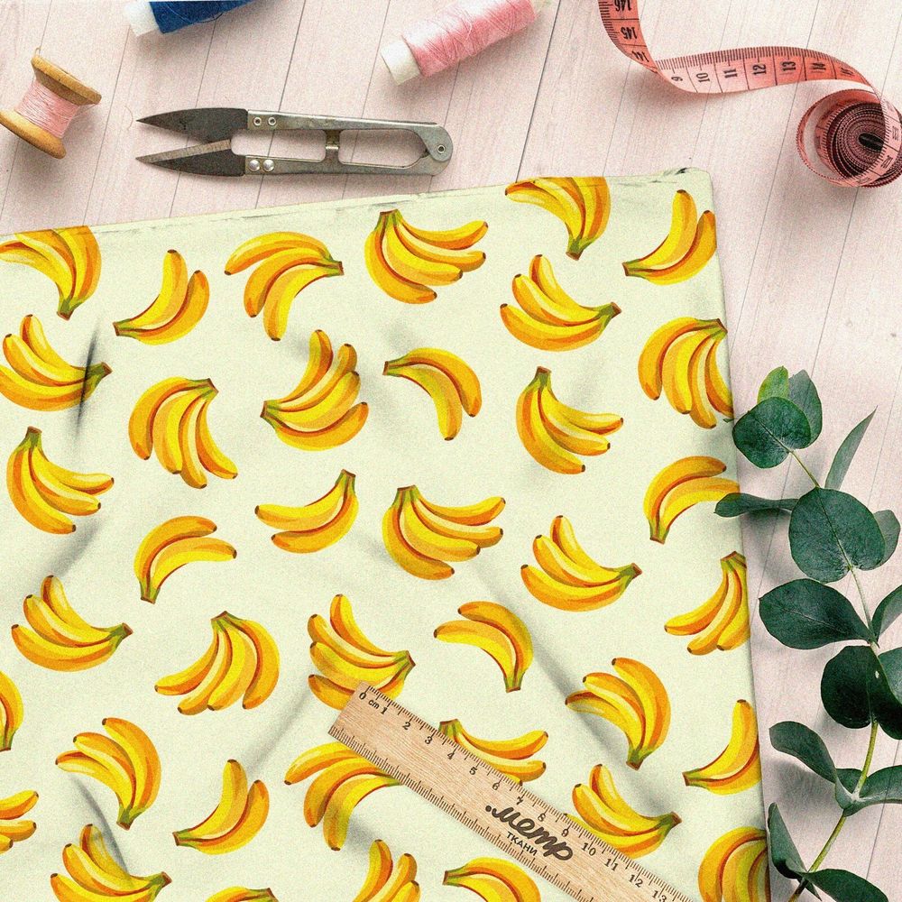 Ткань оксфорд 210 связки бананов