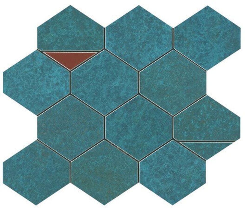 ATLAS CONCORDE BLAZE VERDIGRIS MOSAICO NEST 25.8x29.4