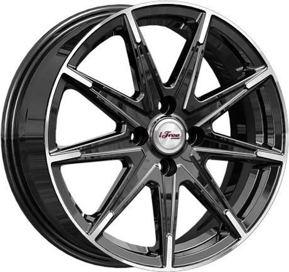 iFree Хит 6x16 4x100 ET 45 Dia 60.1 (блэк джек)