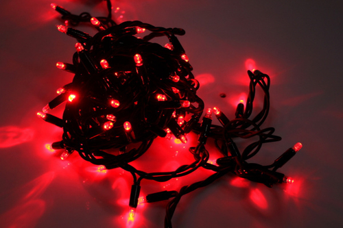 LED-PLR-192-20M-24V-R/BL-W/O, цвет красный/черный провод, соед. (без шнура) 24В(Новый коннектор)