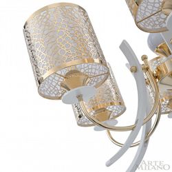 Подвесная люстра Arte Milano Florentia-6067 306067/5 Wh/Gd
