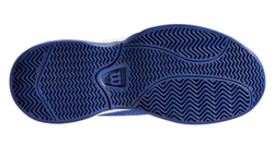 Детские теннисные кроссовки Wilson Kaos Emo K - bluing/safety yellow/white