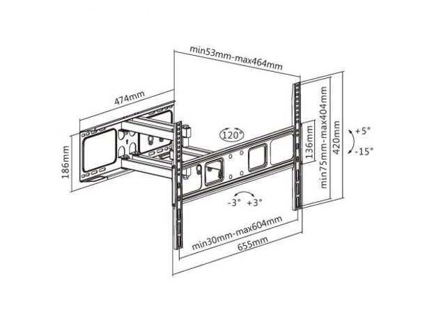 Кронштейн Ultramounts UM873F