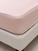 YERRNA простыня 180*200см на резинке розовый