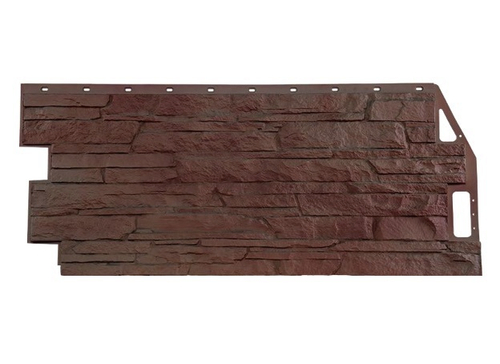 Цокольная панель Скала Жёлто-Коричневый