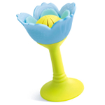 Погремушка "Малышам" Голубой цветок, 3в1