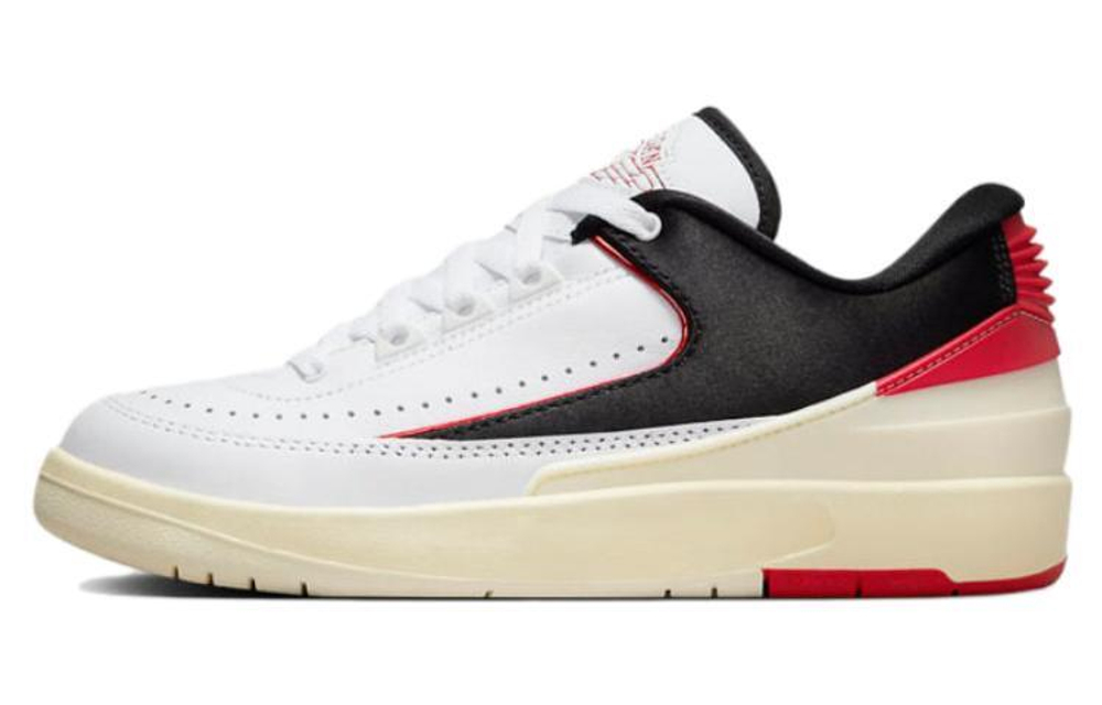 Кроссовки Jordan Air Jordan 2 Low "Black Satin" (Женская размерная сетка)