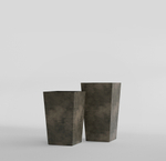 Кашпо, коллекция Concrete (Midnight), форма CONIC