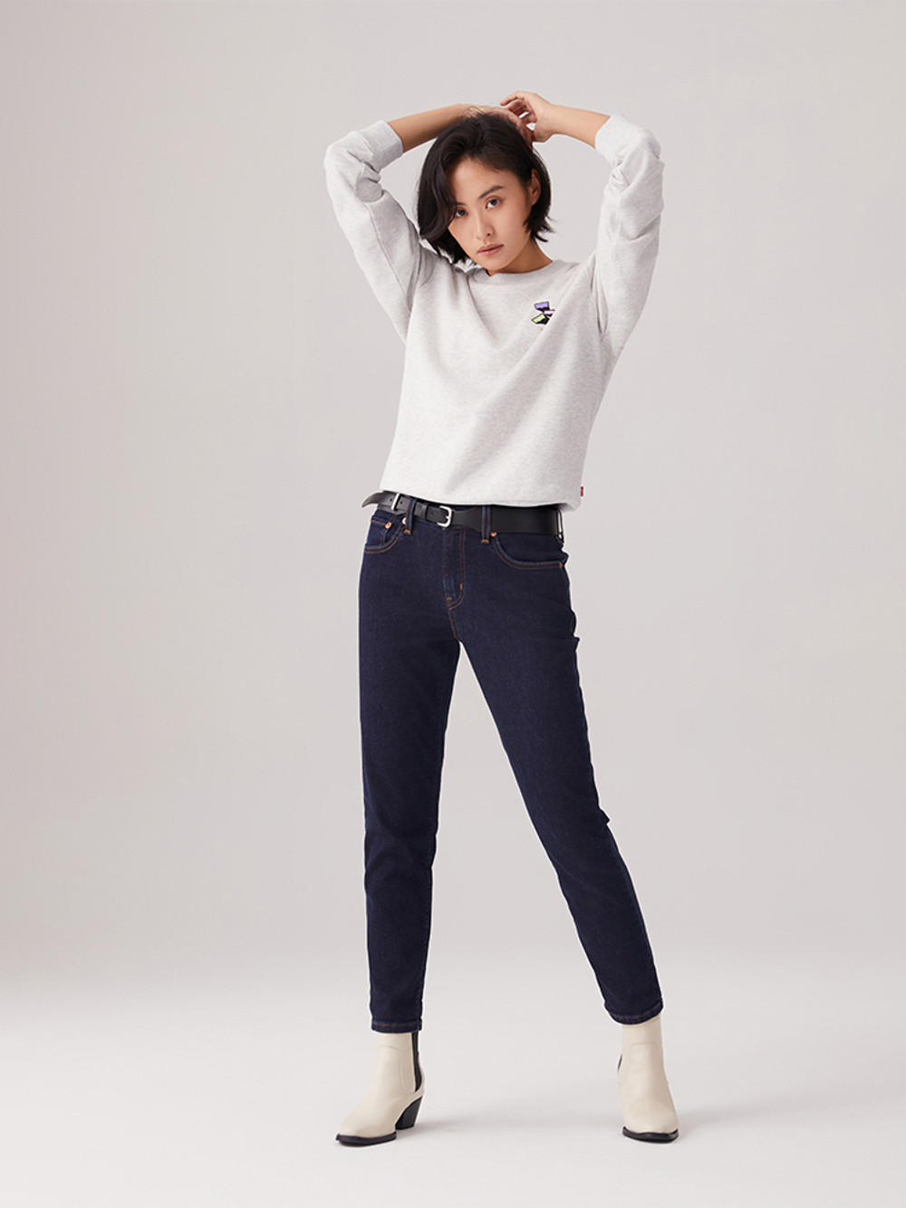 Женские джинсы бойфренды Levi's Boyfrend 19887-0376, Утепленные