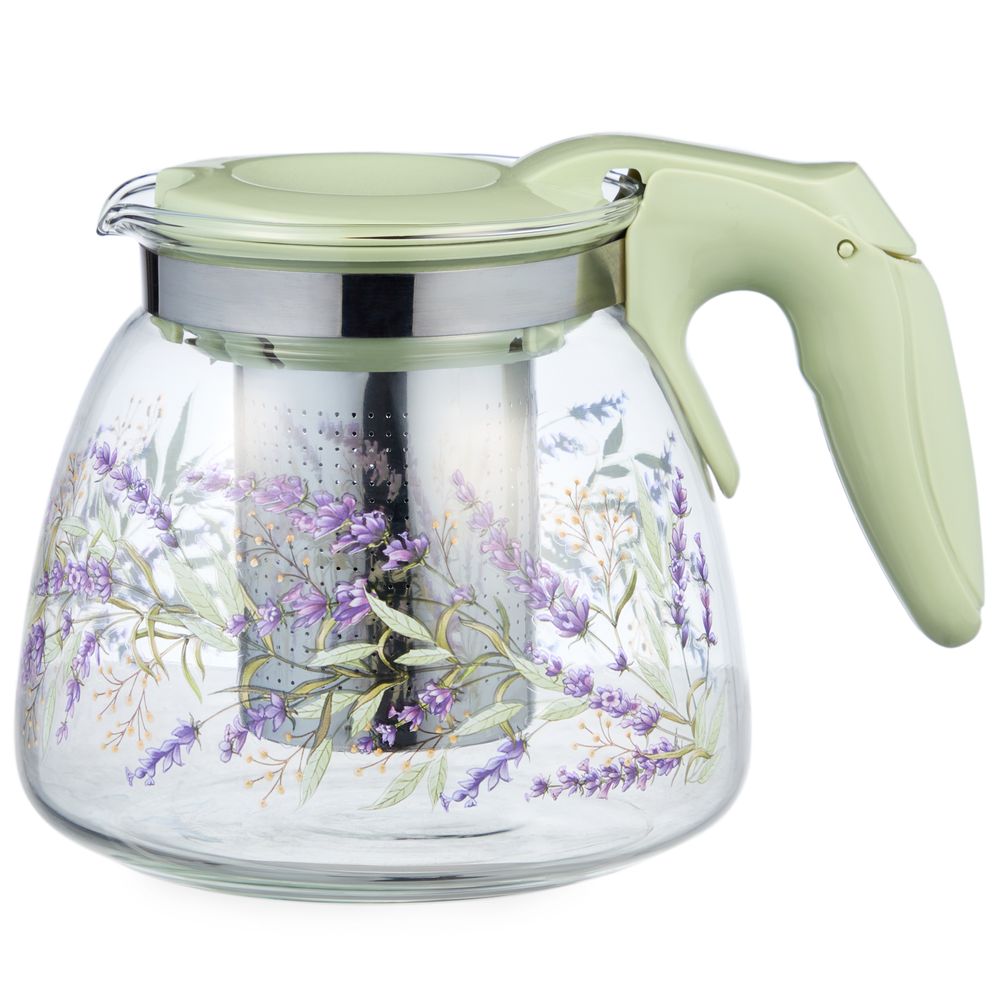 ЗАВАРОЧНЫЙ ЧАЙНИК AGNESS С ФИЛЬТРОМ "ДУША ПРОВАНСА" 900 МЛ.