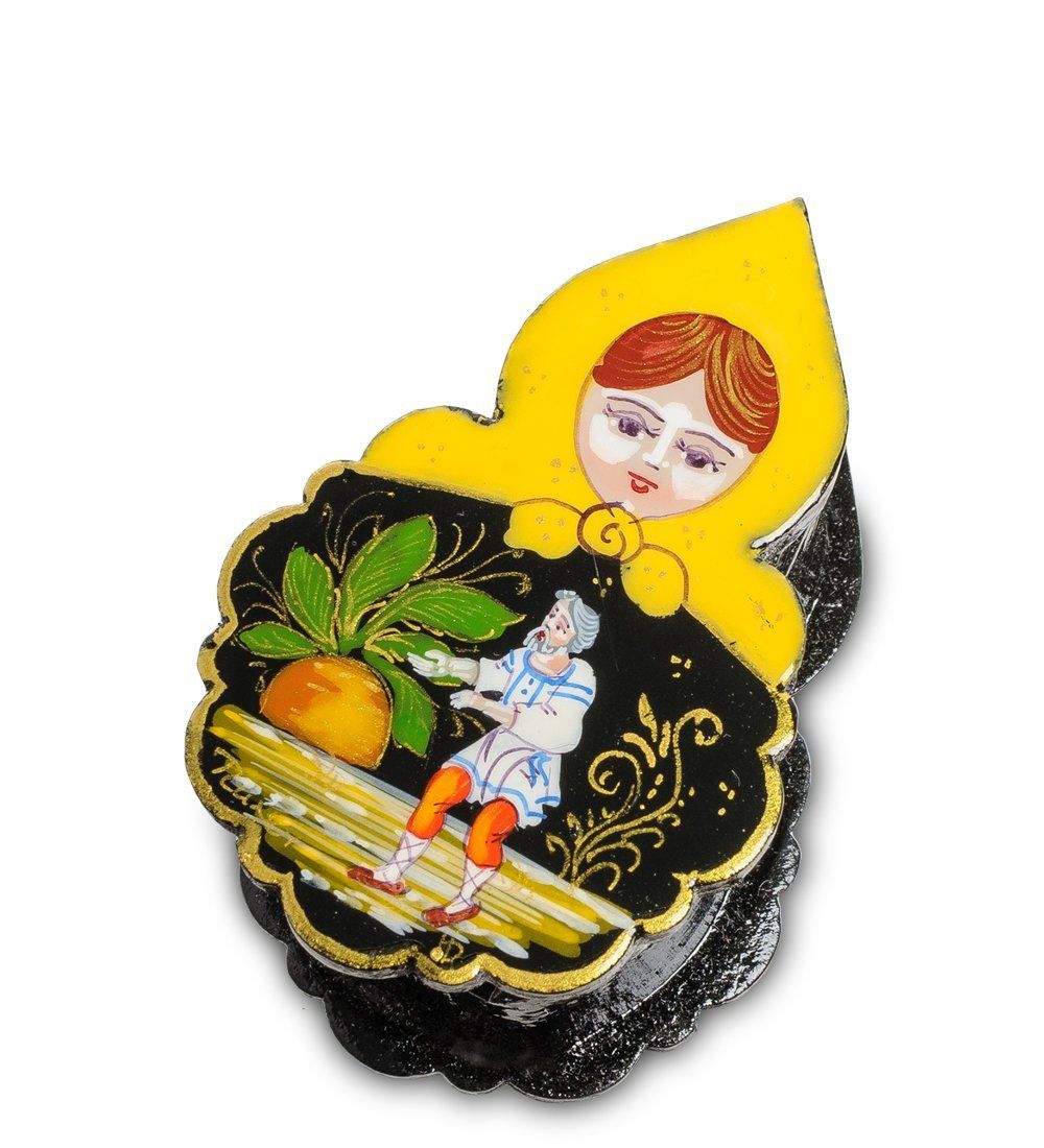 Народные промыслы ШК-12/ 1 Шкатулка «Матрешка» в асс.