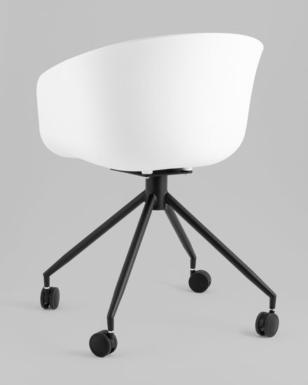 Кресло офисное LIBRA NL экокожа белый