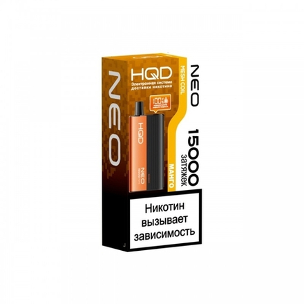 HQD Neo Манго 15000 затяжек 20мг (2%)