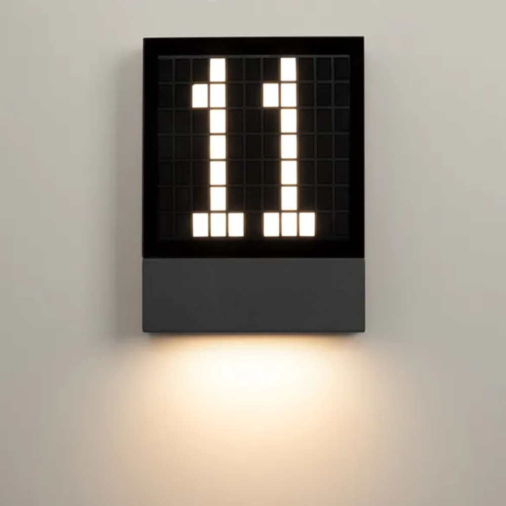 Светильник LGD-SIGN-WALL-S150x200-3W Warm3000 (GR, 148 deg, 230V) (Arlight, IP54 Металл, 3 года) 031060