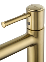 Смеситель для раковины высокий WONZON & WOGHAND TOR, Брашированное золото (WW-88019073-BG)