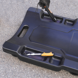 OPT-37185 Лежак ремонтный, подкатной, пластиковый, 37"