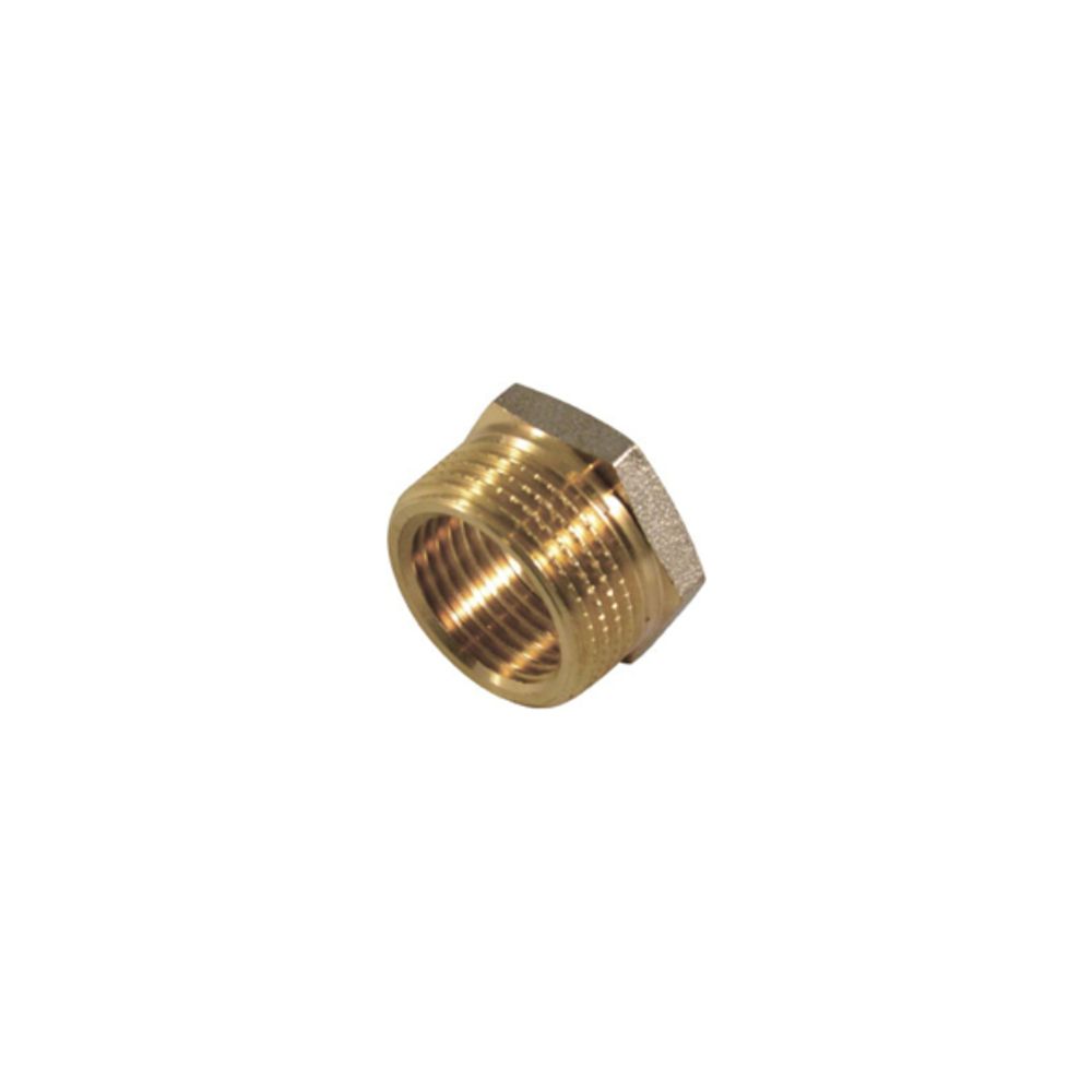 Футорка латунная СТМ наружная-внутренняя резьба 1&quot; x 1/2&quot;