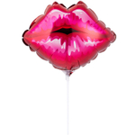Шар Фольгированный Губы (Розовый)