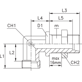 Соединение PD90 DL35 45х2 (корпус)